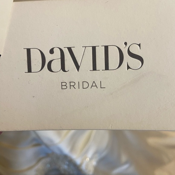 David’s Bridal NWT Soft White Strapless Wedding Gown Women’s Size 26 W Plus - Picture 14 of 15